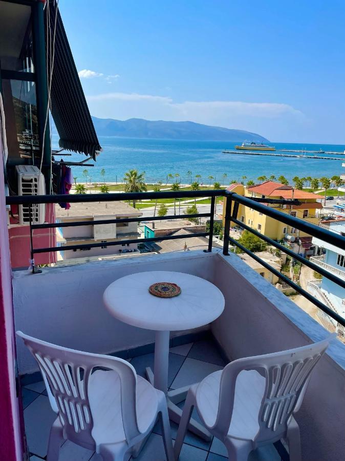 Sea View Apartment Влёра Экстерьер фото