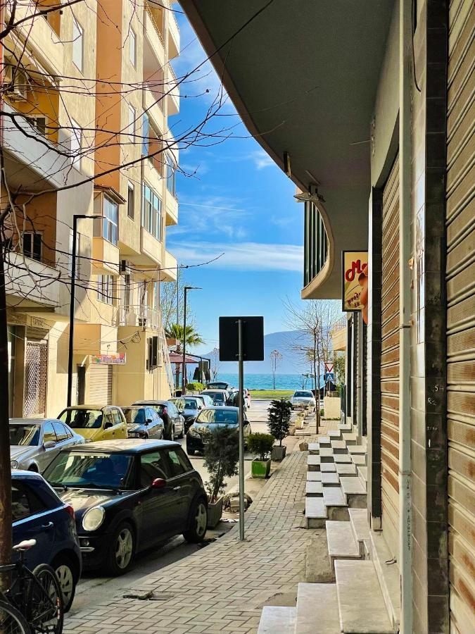Sea View Apartment Влёра Экстерьер фото